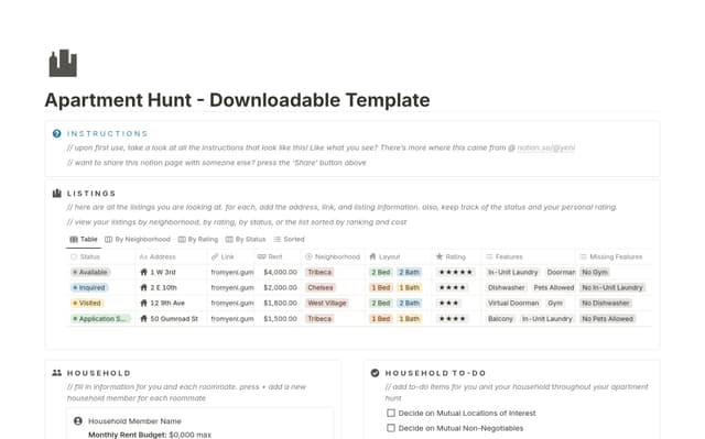 Ultimate Apartment Hunt